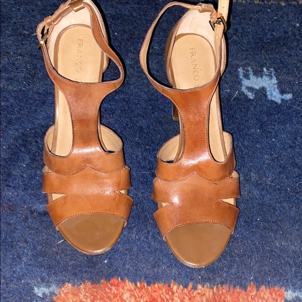 Franco Sarto Leather Boho Sandal